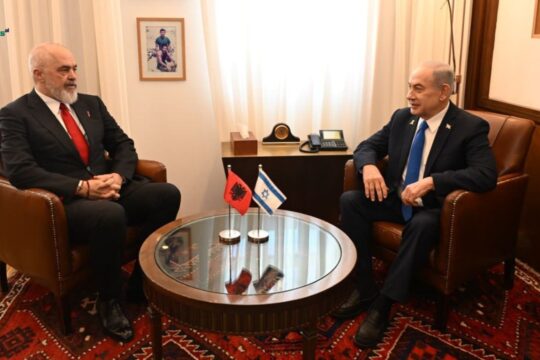 Edi Rama viziton Izraelin: takohet me kryeministri Benjamin Netanyahu